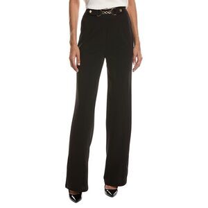 Meiven Womens  Horsebit Pant, Black